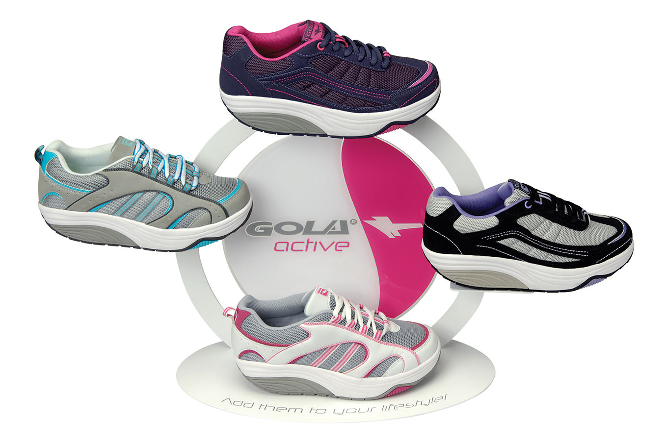 Gola - Toning trainer display for Gola