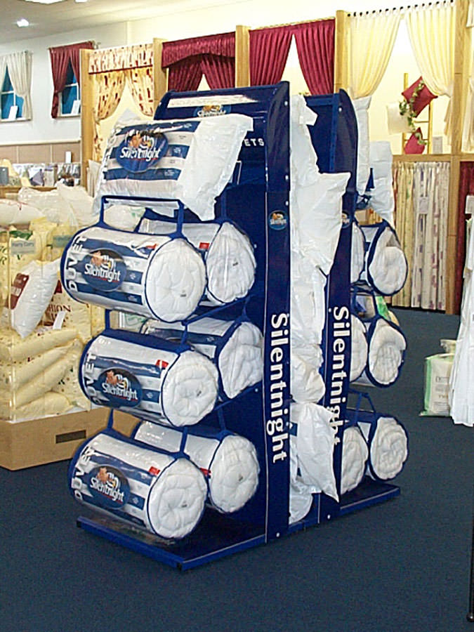 Silentnight - A packed duvet display